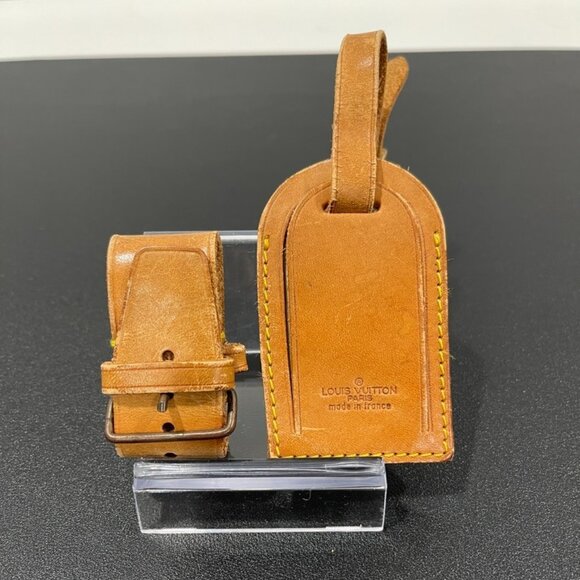 Louis Vuitton Luggage Tag and Handle Keeper (JB1019) - Picture 1 of 4